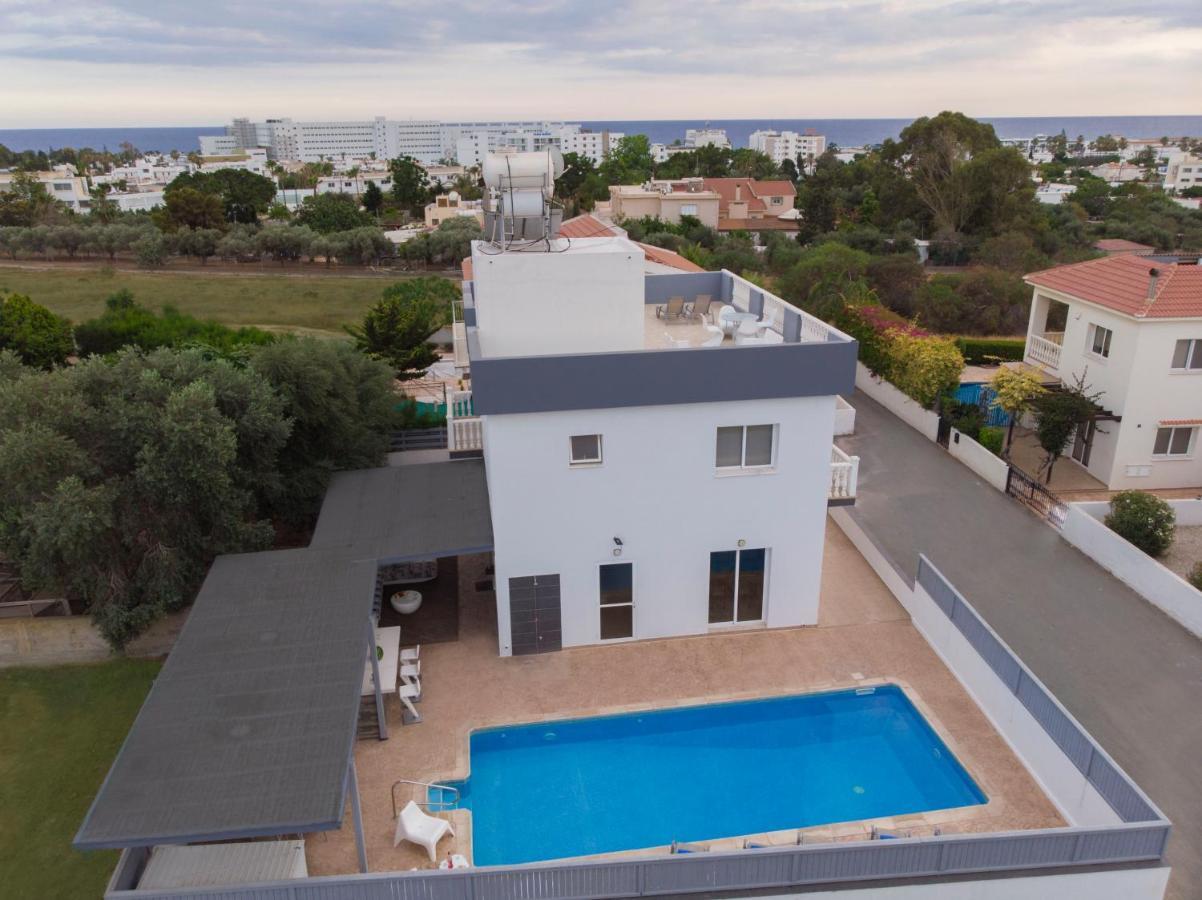 Villa Ruby Nissi Beach Ajía Nápa Kültér fotó
