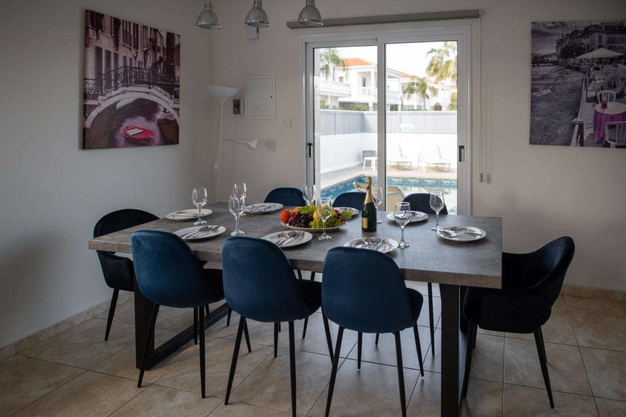Villa Ruby Nissi Beach Ajía Nápa Kültér fotó